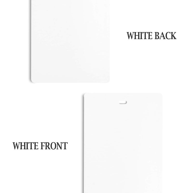 داليكس Dalix 82.5 "" الستائر العمودية البيضاء استبدال السلطات النافذة الباب المنزلق (4 حزمة) - Image 4