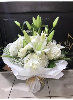 White Hydrangea And Lily Elegance - pzsku/ZE2703DFFFCDB42A660ADZ/45/_/1729010753/f3c0db04-0af2-41e8-9b04-b4522b2b72bc