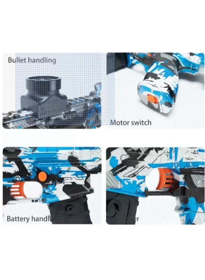 Gel Blaster Toy - 1 Player - Ages 14+ - Electric Water Bead with Ammo Hopper & Magazine - Camouflage Design - Outdoor Battle Toy for Teens - Image 2