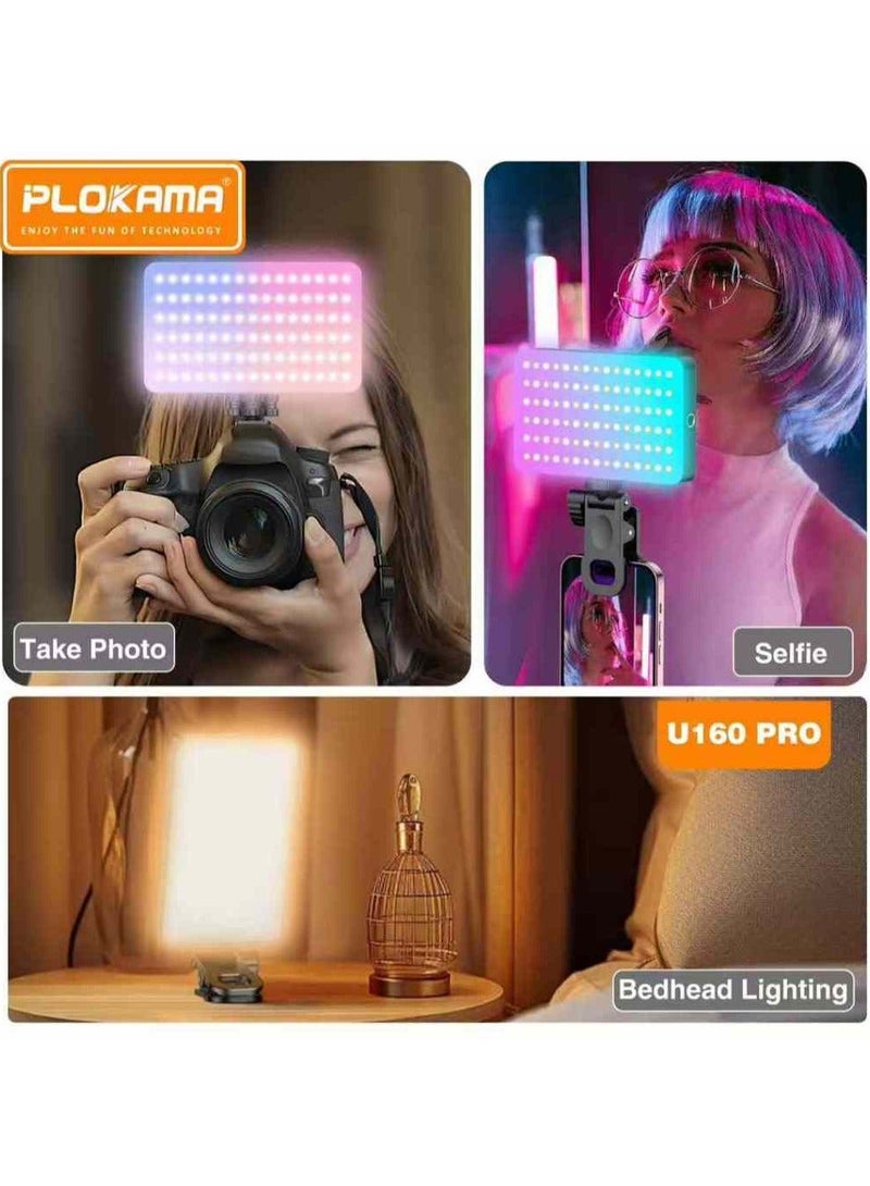 High Quality RGB LED Fill Light Plokama U160 Pro for Creative Photography & Videography - Image 5