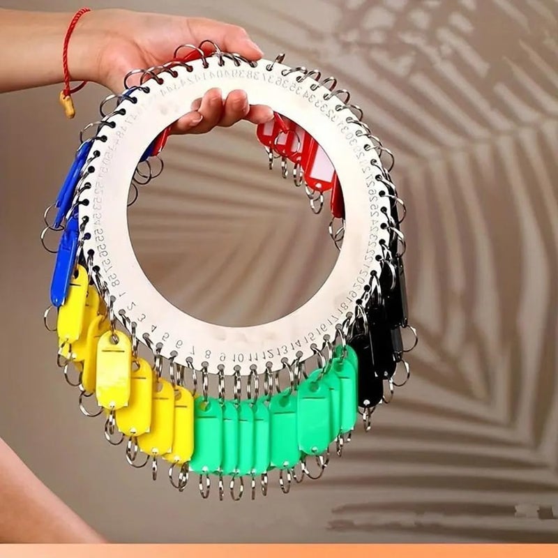 Key Tags: 50 Pcs 10 Color - Key Id Tags for Home Organization, Office Supplies and Travel Accessories - Image 5