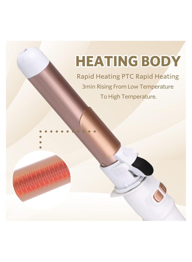 SOLARAE Curling Wand Automatic Curling Iron Automatic Hair Curler Rotating Curling Iron Hair Waver Hair Styling Irons 30s Instant Heat Wand 32mm Curl 1.25inch Curl - Image 5