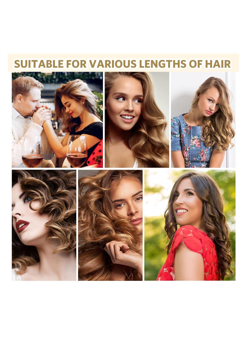 SOLARAE Curling Wand Automatic Curling Iron Automatic Hair Curler Rotating Curling Iron Hair Waver Hair Styling Irons 30s Instant Heat Wand 32mm Curl 1.25inch Curl - Image 3