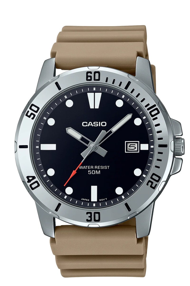 كاسيو ساعة يد من راتينج بعقارب MTP-VD01-5EVUDF - Image 1