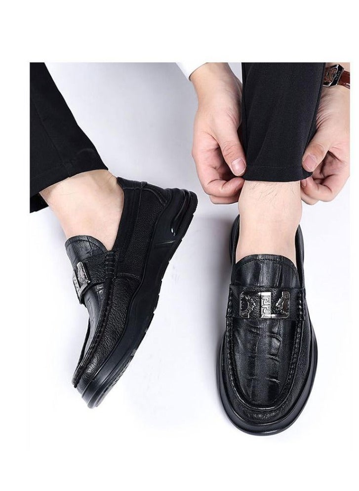 KUYING New Men's Business Leather Shoes  - Image 4