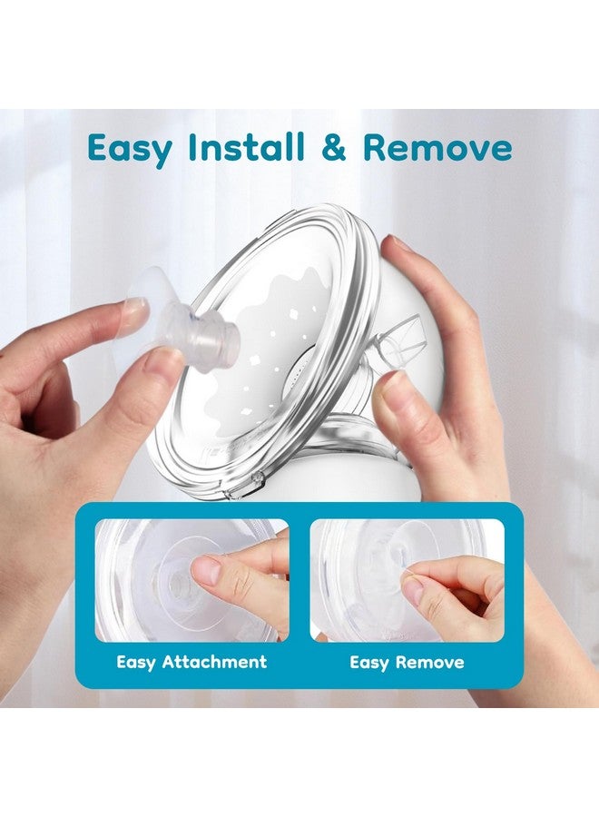 Dr.isla Breast Pump Flange Insert - 3 in 1 Flange Sizing Kit 13/15/17/19/21/24mm 12 pcs for Dr.isla & Other 24mm Most Pumps, Nipple Card, Cleaning Brush, Breastfeeding Essential Pumping Kit for Mom - Image 1