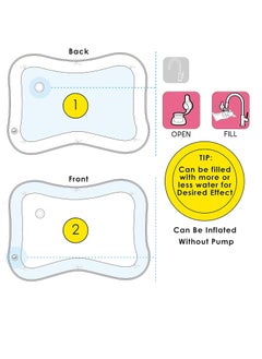 Splashin'kids Splashin'kids inflatable tummy time premium water mat infants and toddlers is The perfect fun time play activity center your baby's stimulation growth  - Image 3