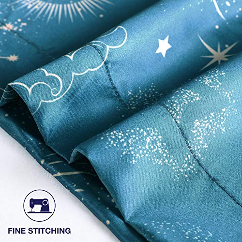 EXQ Home Silky Satin Pillowcase for Hair and Skin,Printed Cooling Pillow Cases Standard Size Set of 2 Satin Pillow Case 2 Pack with Envelope Closure (20x26 inches) - Image 3