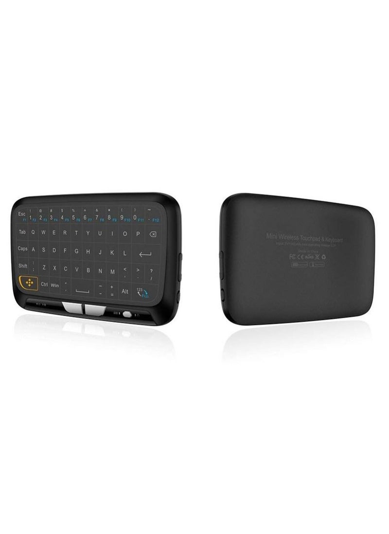 Generic - Mini Touch Air keyboard H18 2.4 GHz Full Screen Touchpad Air Mouse Support Connect Android TV Box Notebook Computer Desktop PC - Image 1