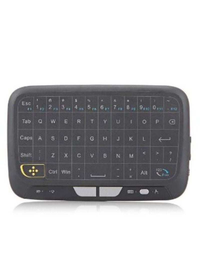 Generic - Mini Touch Air keyboard H18 2.4 GHz Full Screen Touchpad Air Mouse Support Connect Android TV Box Notebook Computer Desktop PC - Image 1