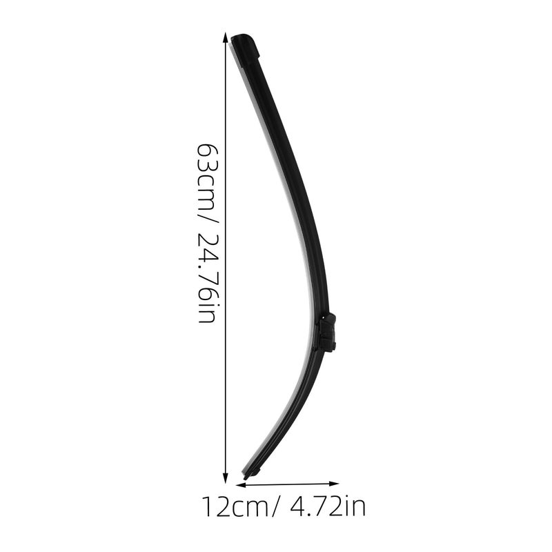 3Pcs All Season Car Windshield Wiper Blades Set with Frost Scraper for 2012 2018 Models - Image 3