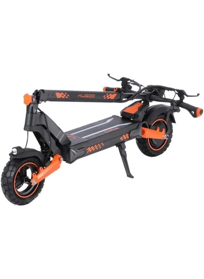 KUGOO F3 PLUS Electric Scooter 48V 20.8Ah Battery, 1000W Motor, Up to 60km Range, Adult Scooter – Orange - Image 5