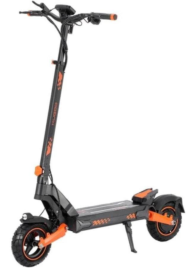 KUGOO F3 PLUS Electric Scooter 48V 20.8Ah Battery, 1000W Motor, Up to 60km Range, Adult Scooter – Orange - Image 1