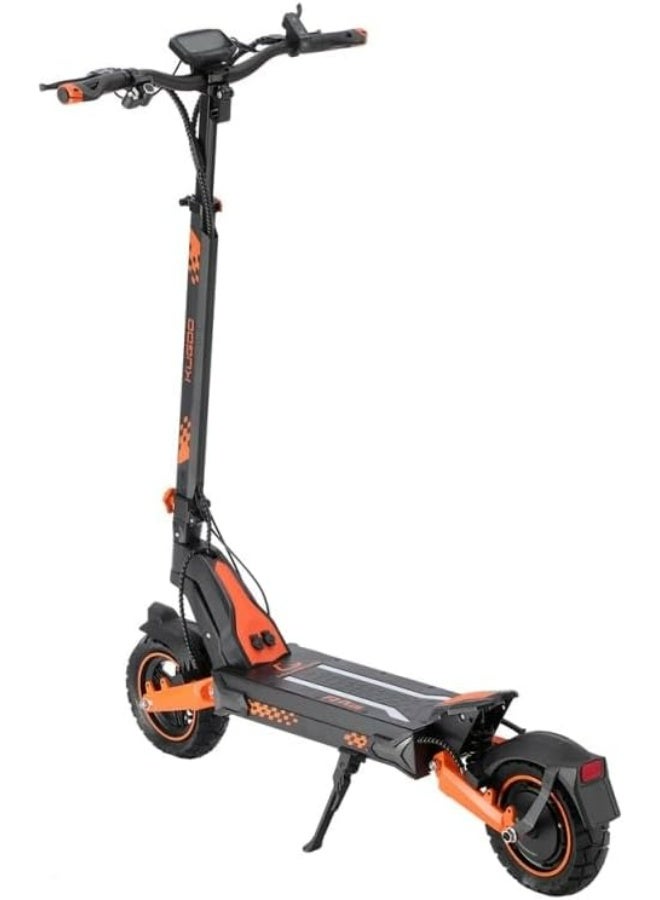 KUGOO F3 PLUS Electric Scooter 48V 20.8Ah Battery, 1000W Motor, Up to 60km Range, Adult Scooter – Orange - Image 4