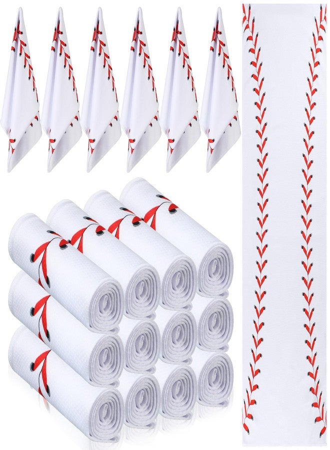 Chumia 18 Pcs 30 x 9 Inch Baseball Cooling Towel Accessories Baseball Soft Party Favors Ice Towel Breathable Chilly for Player Team Coach Team Gifts Goodie Bag Stuffers Sport Supplies - Image 1