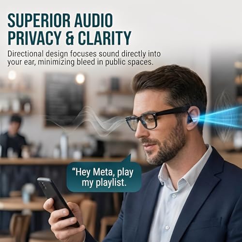 CLLFUU Increase Privacy Ear Tips Compatible with Ray-Ban Meta Glasses Gen1/Gen2,Silicone Sound Booster Tube Fit for Meta Oakley/Display,Rayneo,XREAL,VITURE,Rokid Smart Glasses,with No Sound Leak. - Image 3