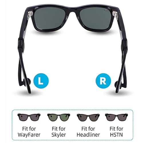 CLLFUU Increase Privacy Ear Tips Compatible with Ray-Ban Meta Glasses Gen1/Gen2,Silicone Sound Booster Tube Fit for Meta Oakley/Display,Rayneo,XREAL,VITURE,Rokid Smart Glasses,with No Sound Leak. - Image 5