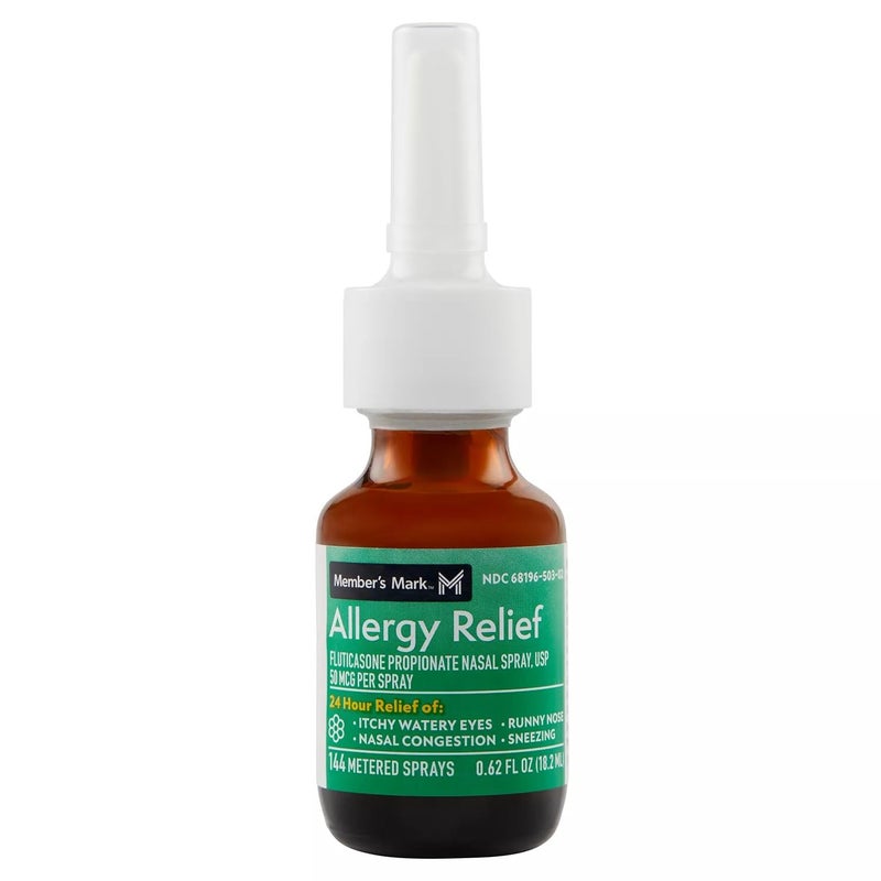 Members Mark Fluticasone Propionate Nasal Spray 6 pk 054 fl oz Bottle - Image 3