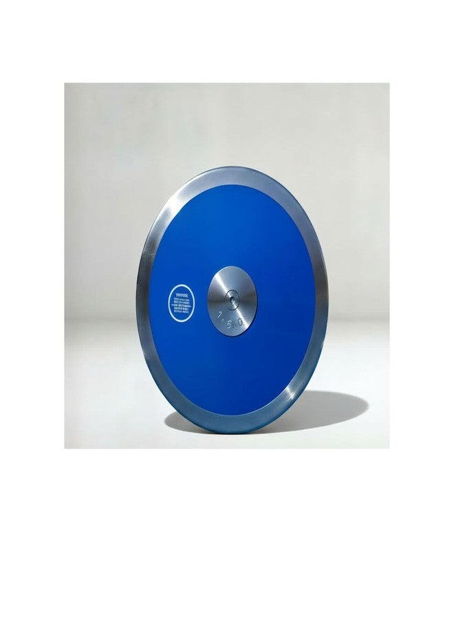 TC Blue Legacy Discus. Girls Discus. 1kg Discus. 1k Discus. Tailored specifically for Girls, offering a 1kg Discus Ideal for Beginners to Hone Their Throwing Skills and Build Confidence. - Image 1