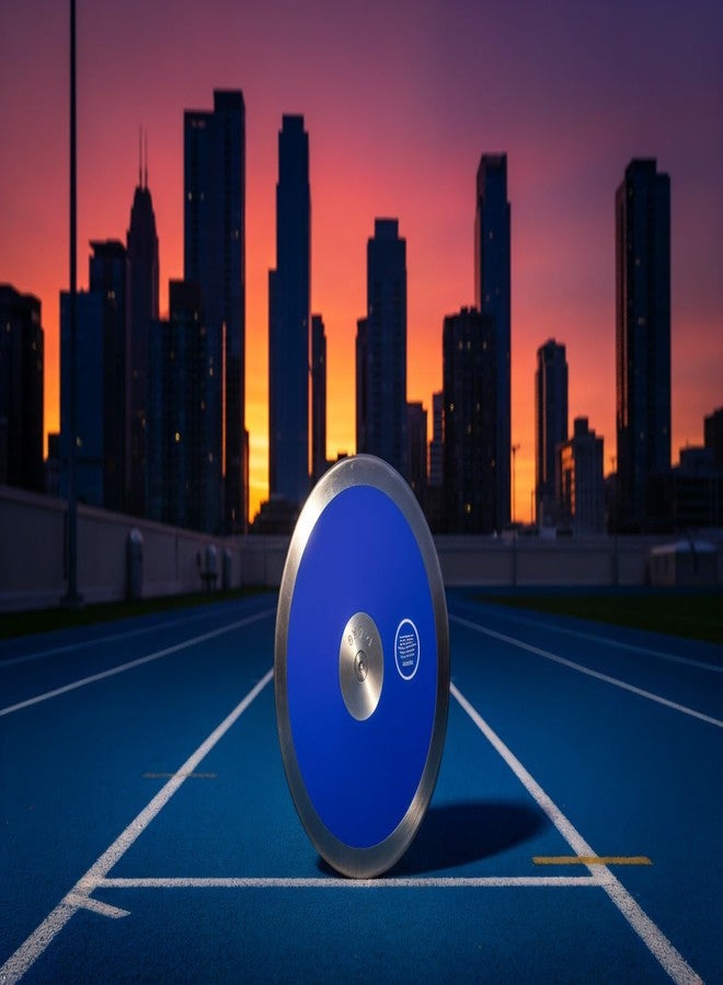 TC Blue Legacy Discus. Girls Discus. 1kg Discus. 1k Discus. Tailored specifically for Girls, offering a 1kg Discus Ideal for Beginners to Hone Their Throwing Skills and Build Confidence. - Image 4