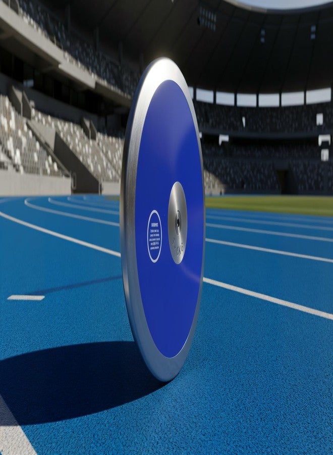 TC Blue Legacy Discus. Girls Discus. 1kg Discus. 1k Discus. Tailored specifically for Girls, offering a 1kg Discus Ideal for Beginners to Hone Their Throwing Skills and Build Confidence. - Image 2