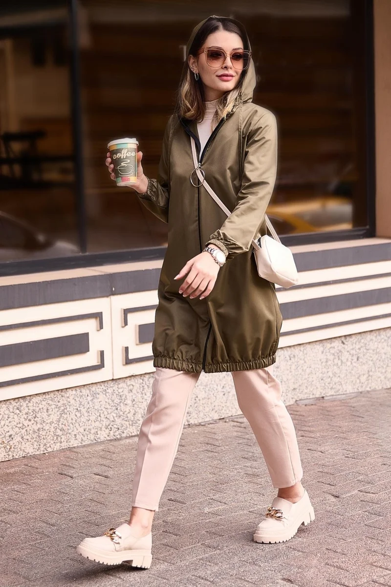 Tofisa 8895-KHAKI Tunic