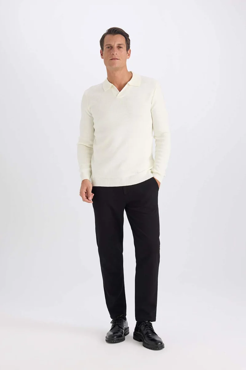 DeFacto Straight Leg Stretchy Summer Fabric Joggers