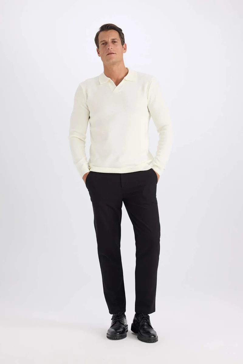 DeFacto Straight Leg Stretchy Summer Fabric Joggers