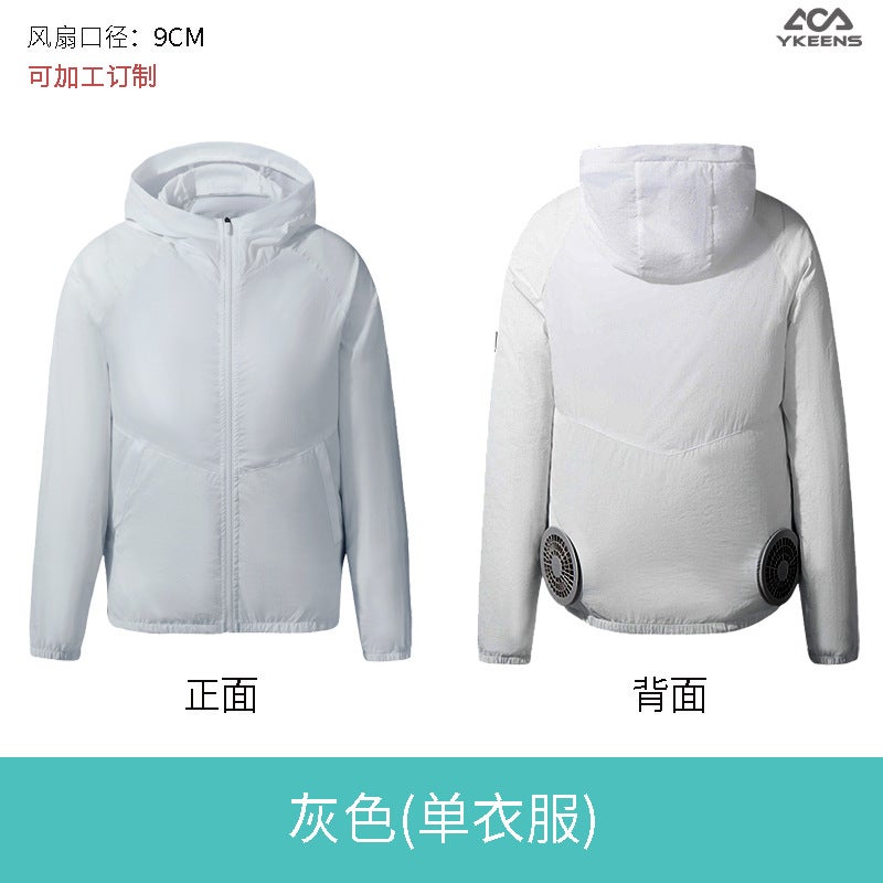 Summer Air Conditioning Clothing Strong Cooling Refrigeration Outdoor Work Men'S And Women'S Electric Welding Heatstroke Prevention Workshop Overalls - Image 1