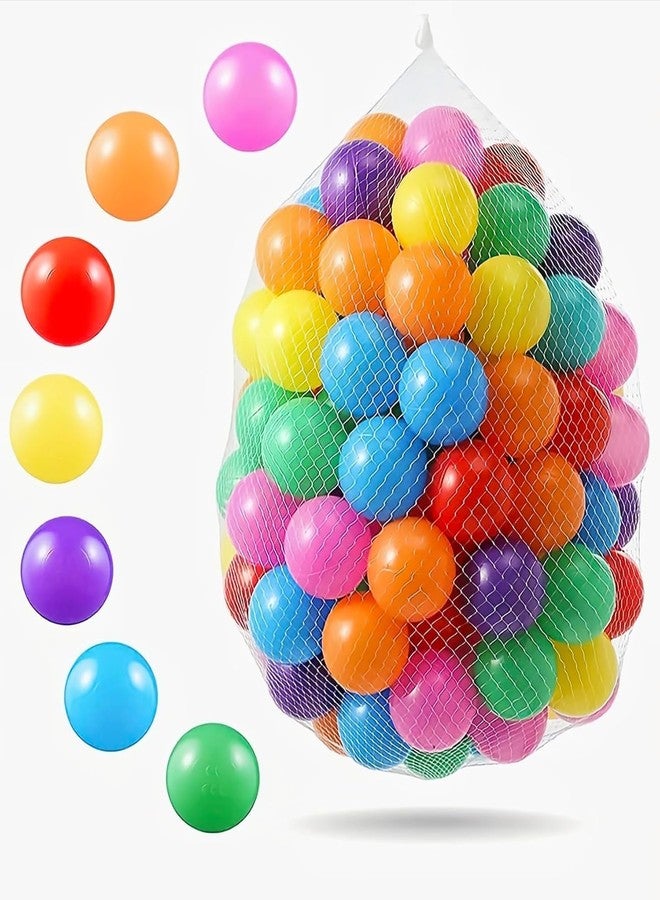 WAKTORO 24 pcs Big Large Size Plastic Balls Softy Non Toxic Plastic Pool Ball for Kids - Image 1
