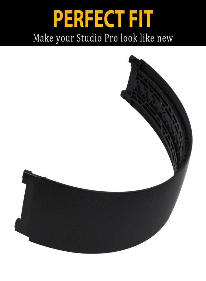 Adhiper Studio Pro Headband Replacement, Top Head Band Replacement Repair Kit for Beats Studio Pro Wireless Headphones Accessories, Composite Materials, Durable & Bending Resistant (Black) - Image 5