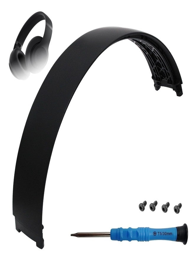 Adhiper Studio Pro Headband Replacement, Top Head Band Replacement Repair Kit for Beats Studio Pro Wireless Headphones Accessories, Composite Materials, Durable & Bending Resistant (Black) - Image 1