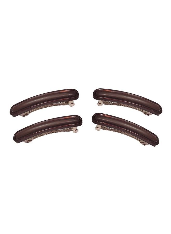 Nat Hair Backclips/Backpin For Women & Girls (4 Pcs Medium Size) - Image 2