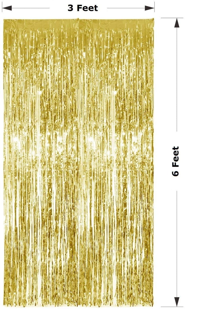 HK balloons Pack Of 34 Pcs Happy Birthday Banner Decoration Kit Set With Metallic Balloons (Happy Birthday Gold Decoration Kit - Pack Of 45) - Image 3