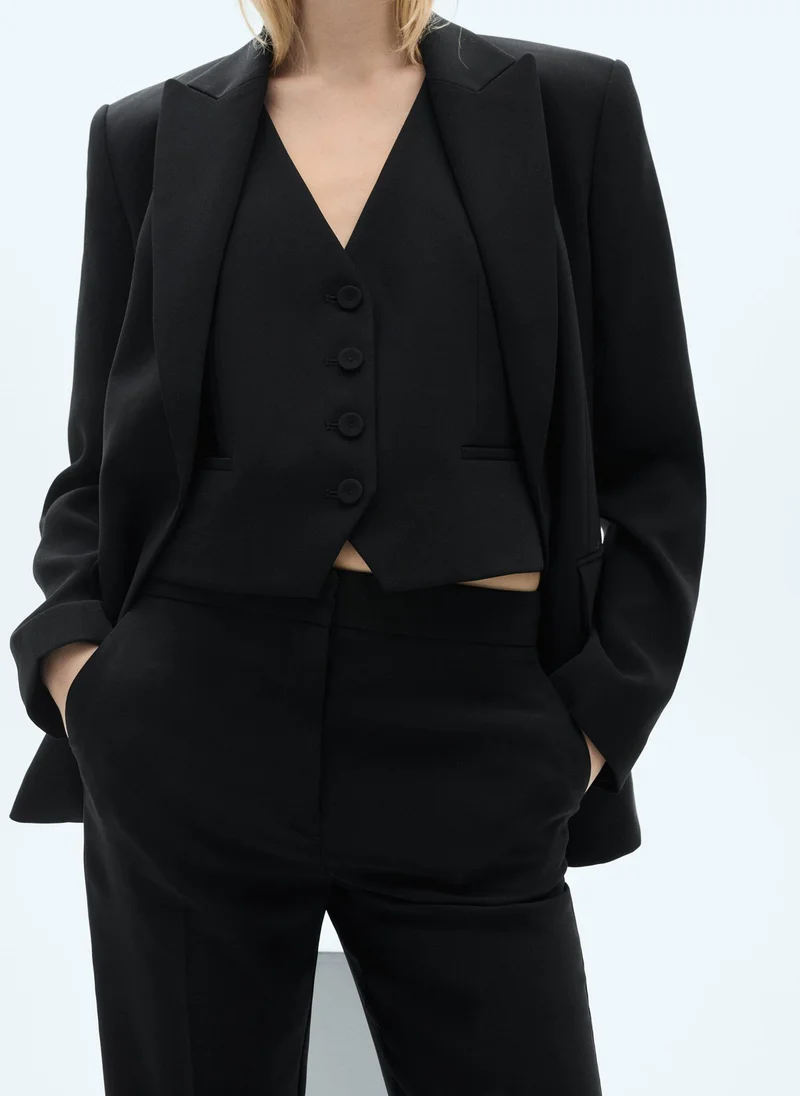 MANGO Suit Buttons Waistcoat