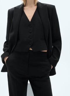 MANGO Suit Buttons Waistcoat  - Image 3