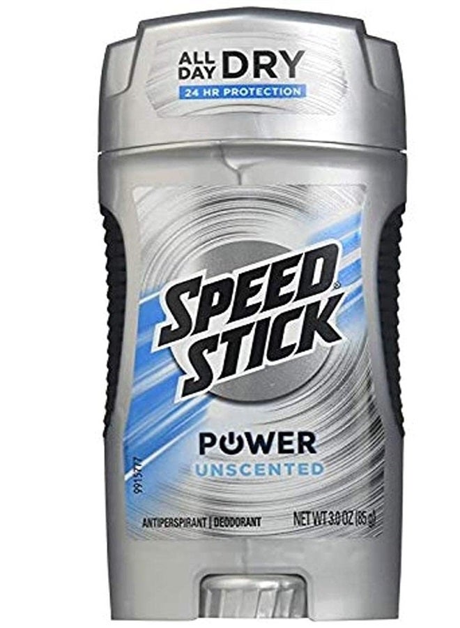 Speed Stick مضاد التعرق ومزيل العرق الصلب، بدون رائحة، 3 أونصة - Image 1