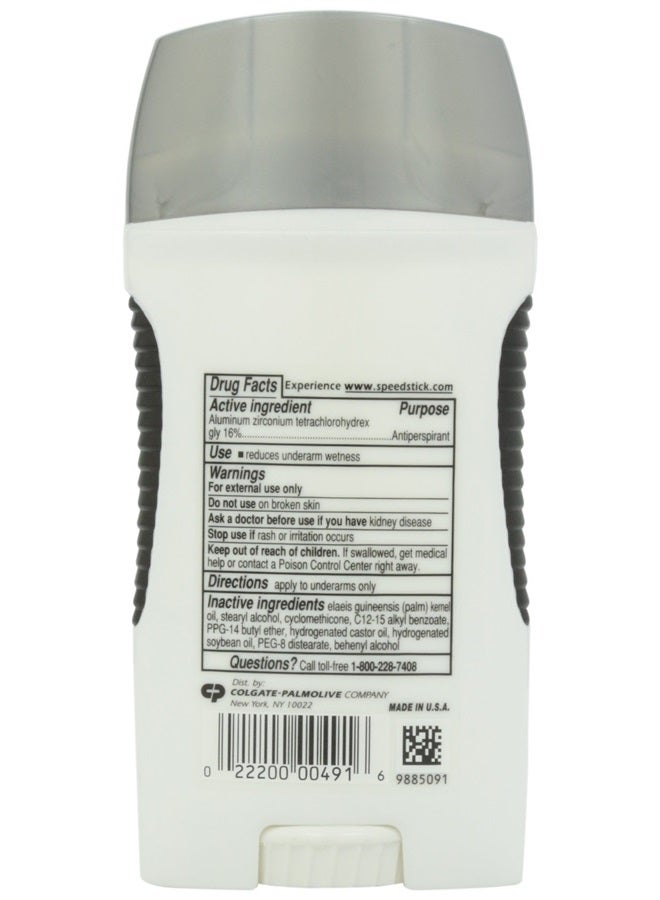 Speed Stick مضاد التعرق ومزيل العرق الصلب، بدون رائحة، 3 أونصة - Image 2