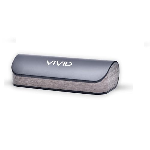 VIVID Vision Unisex Adult Lightweight Eyewear Specs Case Cover | Protect Eye Glasses | ABS | Plastic | Spectacles | Cases | AP-276 | Black-Light Brown - Image 1