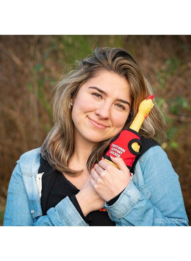 Archie McPhee Emotional Support Chicken - Image 4