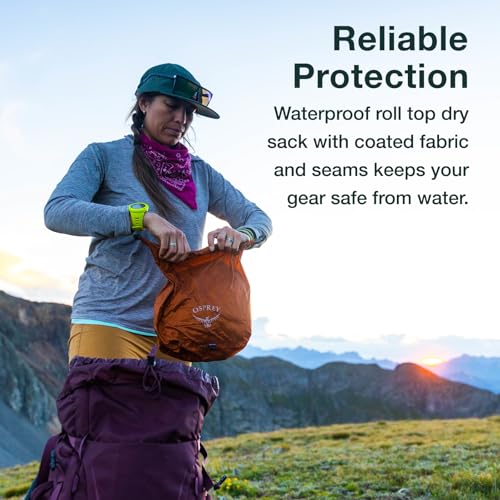 Osprey Ultralight 12L Waterproof Dry Sack, Black - Image 3