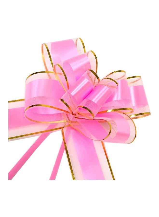 نيبمينينت طقم عقدة فيونكة للف الهدايا من 50 قطعة . وردي - Image 2