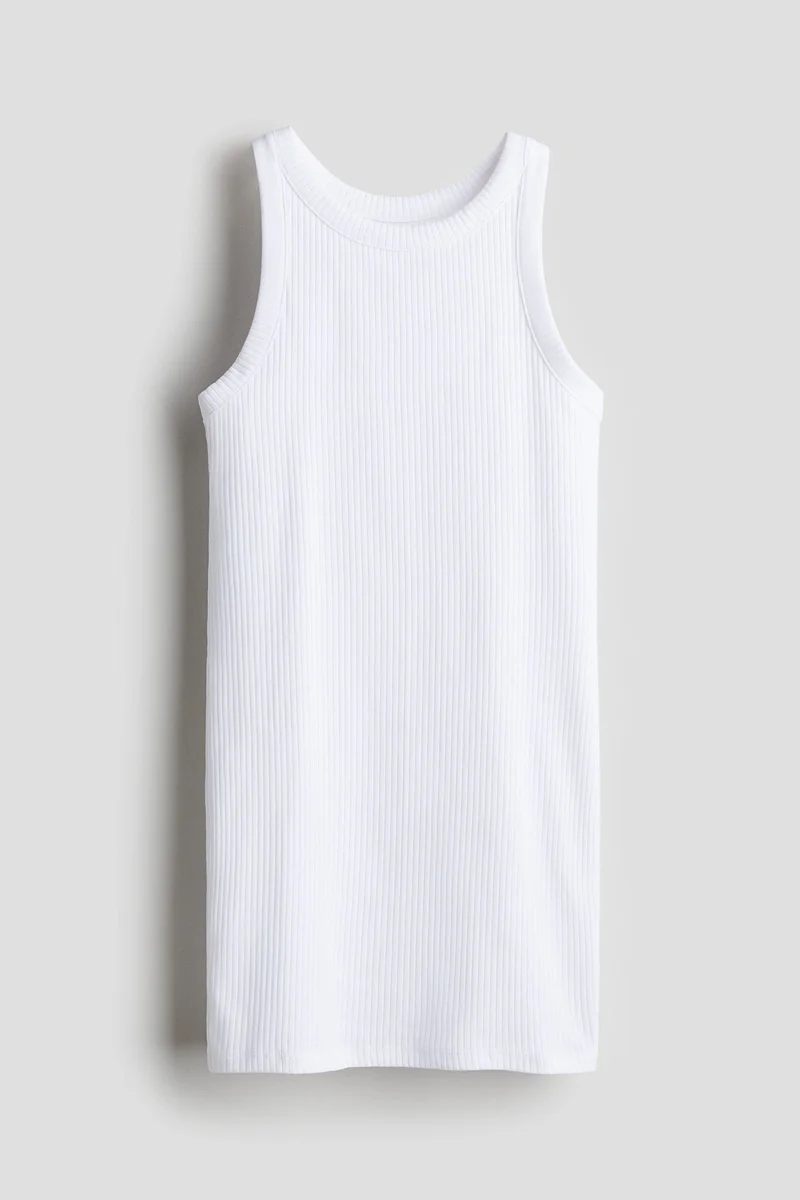 H&M Ribbed jersey dress