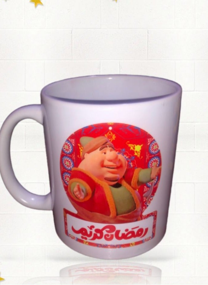 Ramadan box + 6 gifts (tamtam doll + Ramadan cup mug + scented candle + electronic golden candle + black lantern Eid Mubarak + golden lantern medal)  - Image 2
