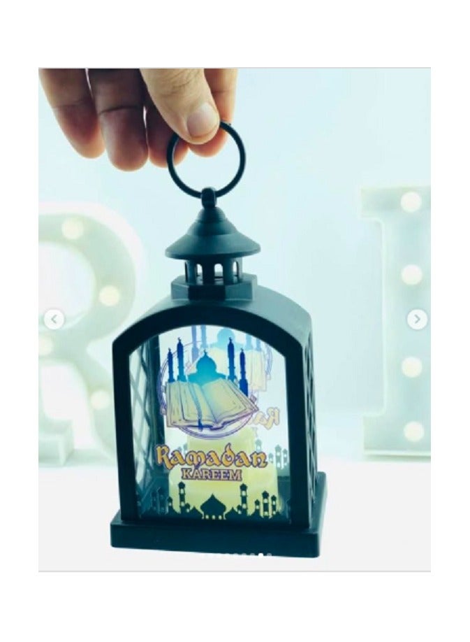Ramadan box + 6 gifts (tamtam doll + Ramadan cup mug + scented candle + electronic golden candle + black lantern Eid Mubarak + golden lantern medal)  - Image 4