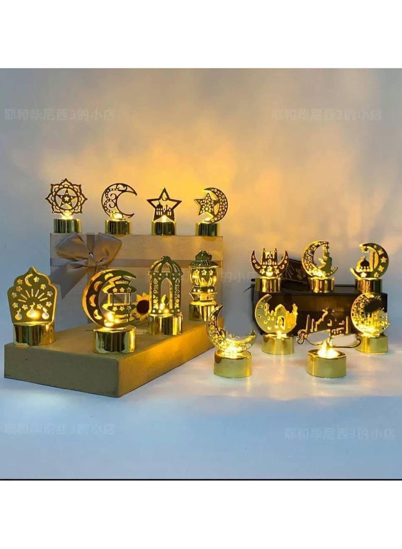 Ramadan box + 6 gifts (tamtam doll + Ramadan cup mug + scented candle + electronic golden candle + black lantern Eid Mubarak + golden lantern medal)  - Image 5