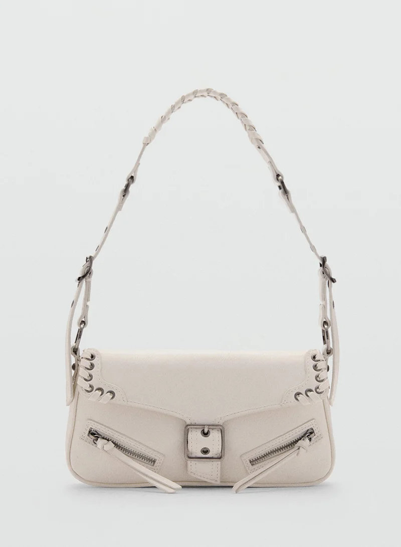 MANGO M-- Valentin Flap Over Satchels