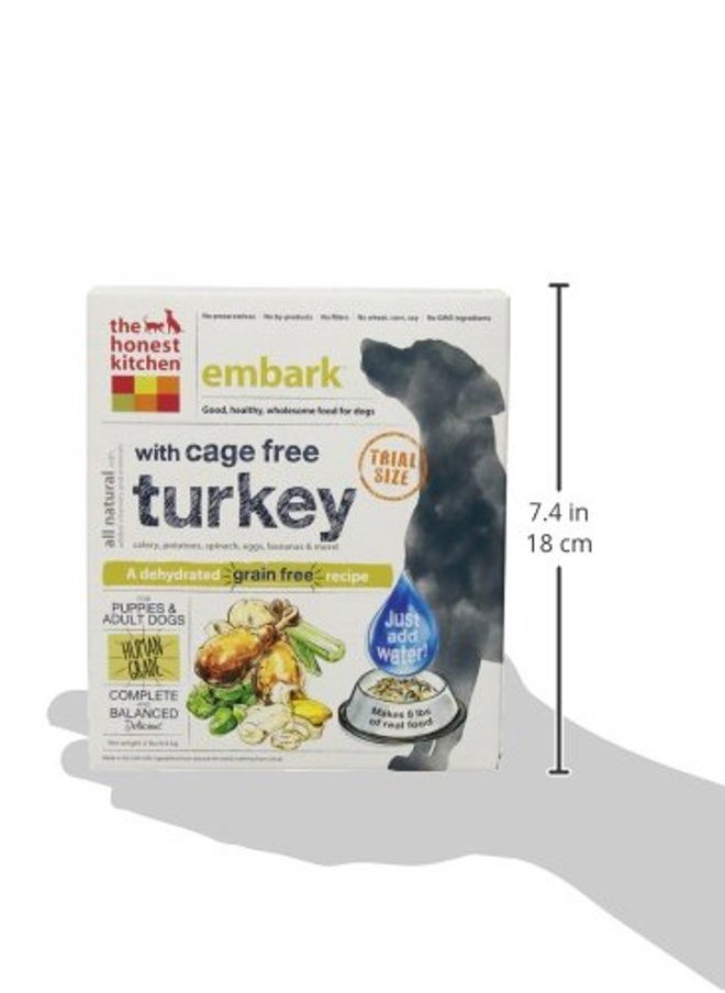 the honest kitchen Human Grade Dehydrated Grain Free Dog Food – Complete Meal or Dog Food Topper – Turkey 2 lb (makes 8 lbs)  - Image 3