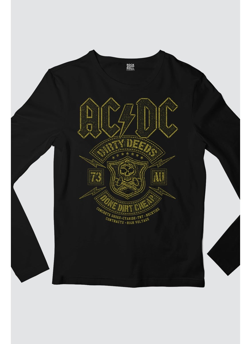 Snowy Acdc Black Long Sleeve Women's Combed Cotton T-Shirt - pzsku/ZE2729C87FCCF09151D21Z/45/_/1731060651/11850629-3f6a-4156-a303-151f71eeb1e4