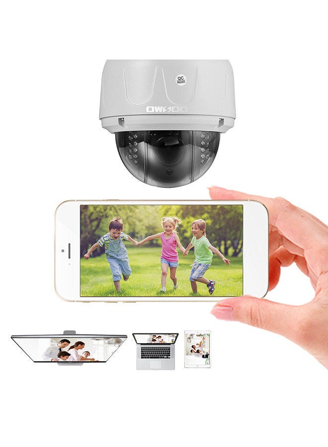 OWSOO Wireless 1080P Security Camera WiFi IP Camera for Home Surveillance Outdoor Monitor with Cell Phone App Two Way Audio PTZ & Night Vision TF Card Slot Motion Alarm 2.7-13mm Optical Zoom Lens